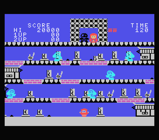 Ninja Jajamaru Kun screenshot 2 for MSX